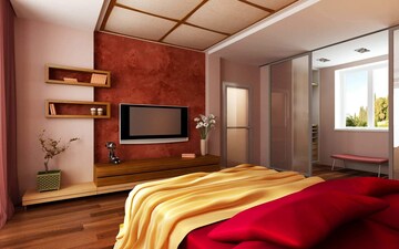 Bedroom in 1 BHK Apartment at Shree Empire Pushpak Nagar, Pushpak Nagar – for Sale