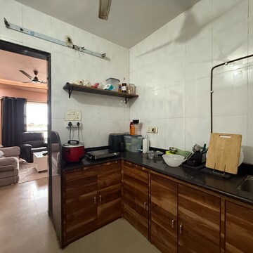 Kitchen in 2 BHK Apartment at Seawoods – for Sale