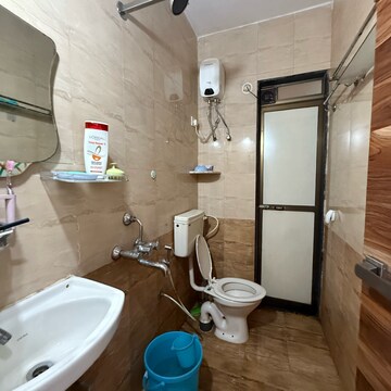 Bathroom in 2 BHK Apartment at Seawoods – for Sale
