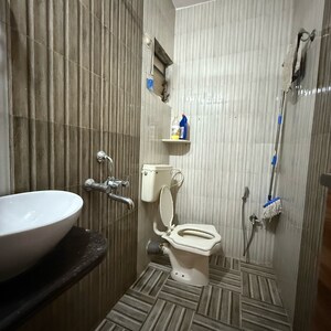 Bathroom in 2 BHK Apartment at Seawoods – for Sale