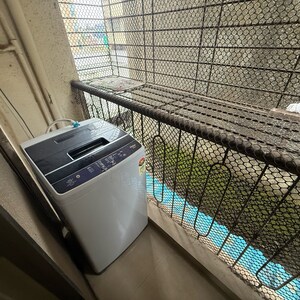 Balcony in 2 BHK Apartment at Seawoods – for Sale