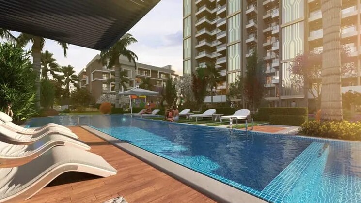 Swimming Pool, nagla road 3 Bedroom 1400 Sq.Ft. Apartment In Nagla Road Zirakpur 9324204