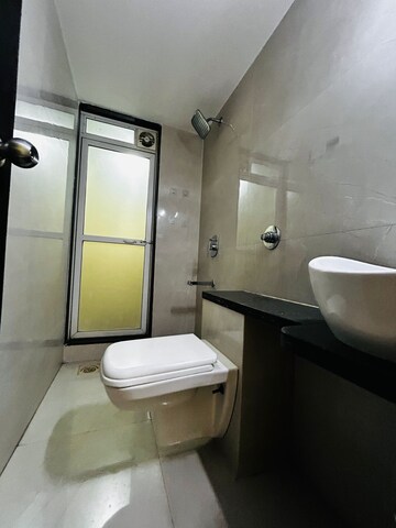 Bathroom in 2 BHK Apartment at Seawoods – for Rent
