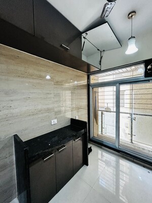 Kitchen in 2 BHK Apartment at Seawoods – for Rent