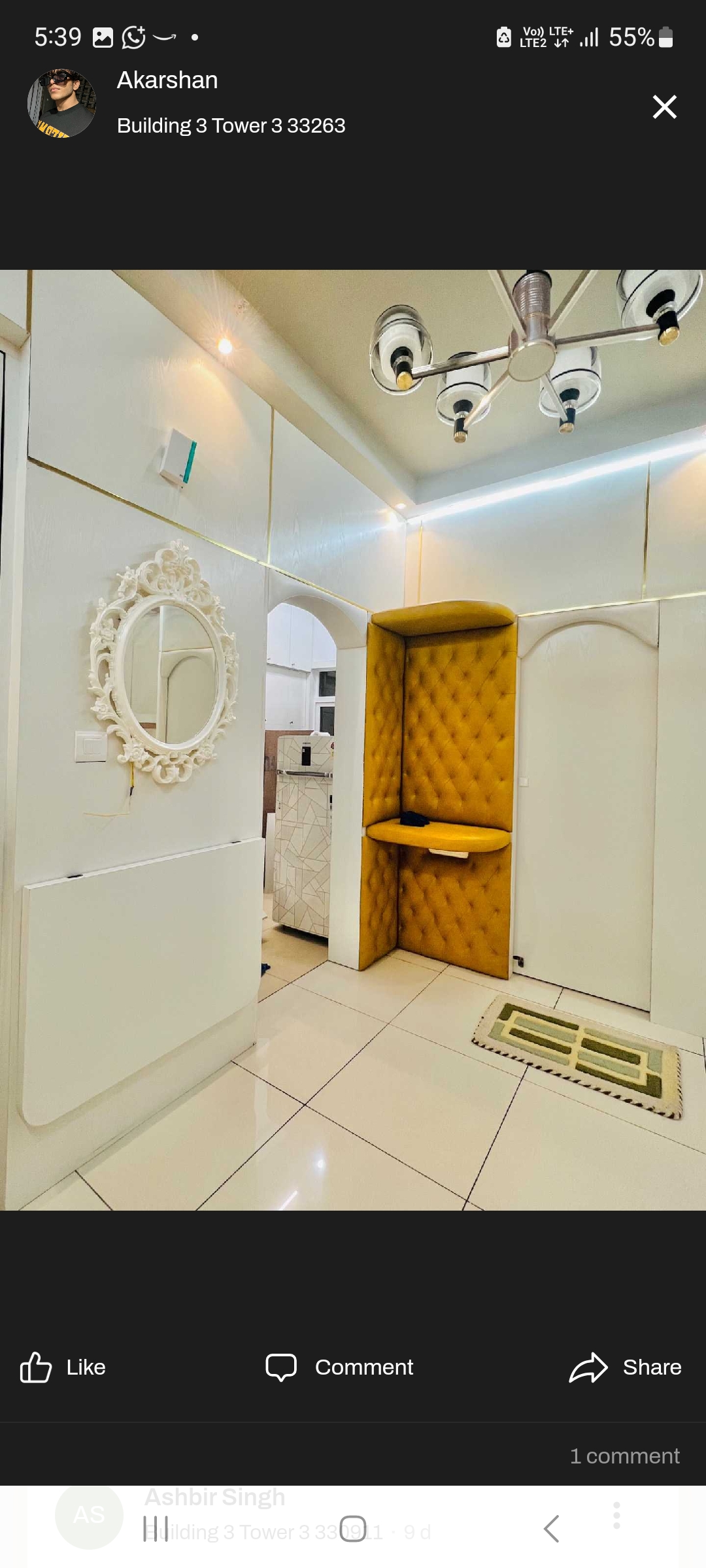 2 BHK 994 Sq.Ft. Apartment in Prestige Finsbury Park Hyde