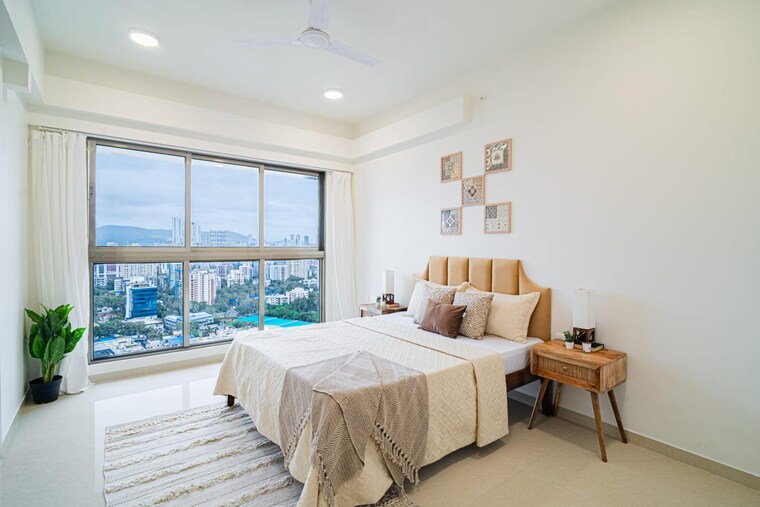 Bedroom, raj-infinia 4 Bedroom 2300 Sq.Ft. Apartment In Malad West Mumbai 9324302