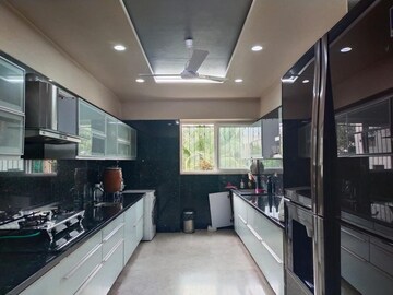 Kitchen in 3 BHK Apartment at Rachana Belvedere Apartment, Aundh – for Rent