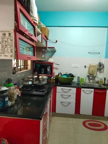Kitchen in 2 BHK Apartment at Kumari Brundavan, Junnasandra – for Rent