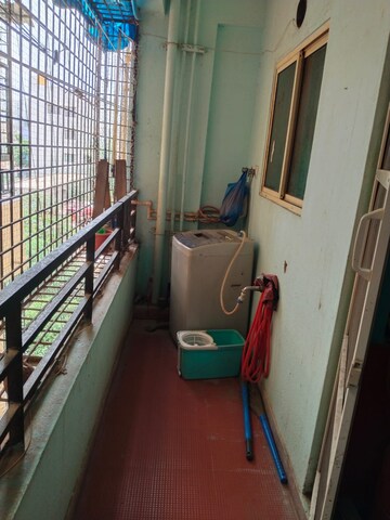 Balcony in 2 BHK Apartment at Kumari Brundavan, Junnasandra – for Rent