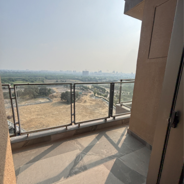 Balcony in 3.5 BHK Apartment at Shalimar One World Belvedere Court 3, Malesemau – for Sale