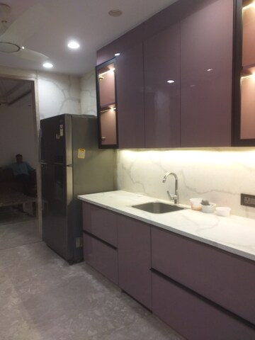 Kitchen in 3 BHK Builder Floor at East Patel Nagar – for Rent