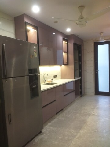 Kitchen in 3 BHK Builder Floor at East Patel Nagar – for Rent