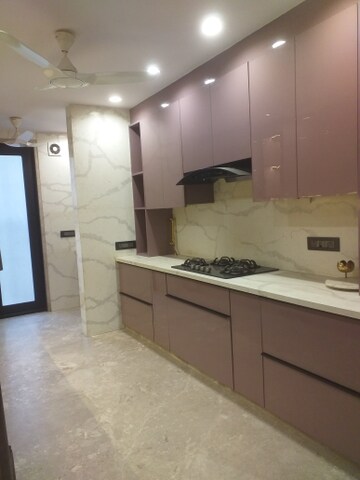 Kitchen in 3 BHK Builder Floor at East Patel Nagar – for Rent