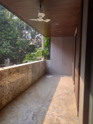 Balcony in 3 BHK Builder Floor at East Patel Nagar – for Rent