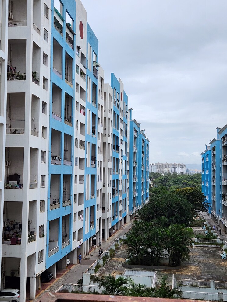 Exterior View, kumar-primavera 2 Bedroom 823 Sq.Ft. Apartment In Wadgaon Sheri Pune 9324375