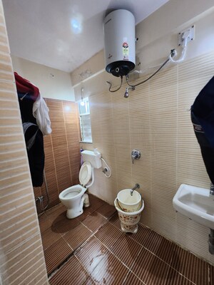 Bathroom in 2 BHK Apartment at Kumar Primavera, Wadgaon Sheri – for Rent