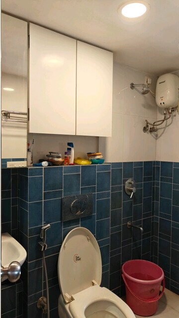 Bathroom in 2 BHK Apartment at Lodha Amara, Kolshet Road – for Rent