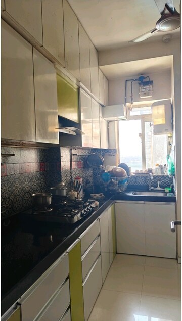 Kitchen in 2 BHK Apartment at Lodha Amara, Kolshet Road – for Rent