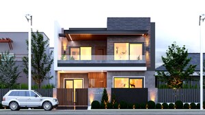 3 BHK Villa – Exterior View View at Patiala Road - for Sale