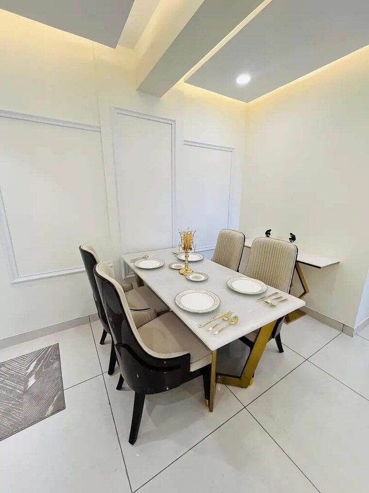 Living Room, the-suman-marvelous 3 Bedroom 1745 Sq.Ft. Apartment In Ramgarh Bhudda Zirakpur 9324489