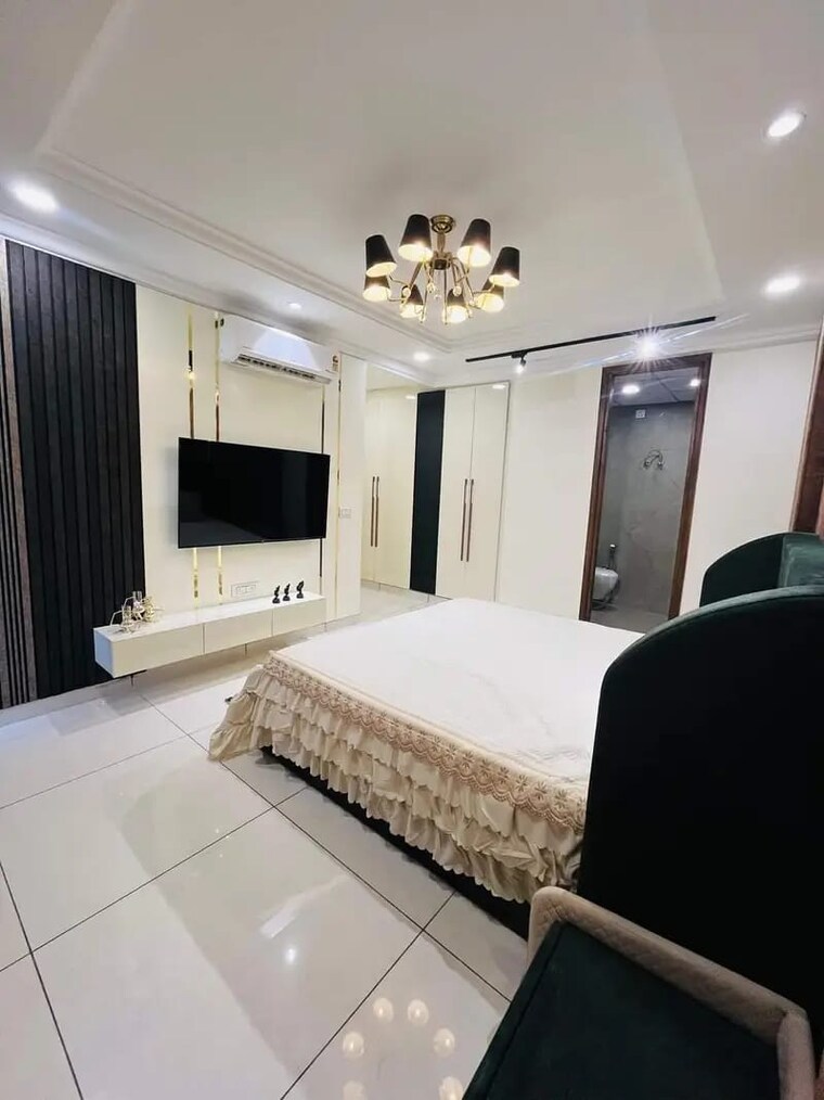 Bedroom, the-suman-marvelous 3 Bedroom 1745 Sq.Ft. Apartment In Ramgarh Bhudda Zirakpur 9324489