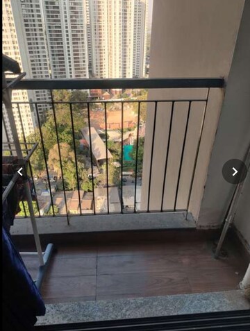 Balcony in 1 BHK Apartment at Runwal Eirene, Balkum Pada – for Sale