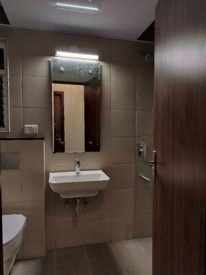 Bathroom in 2 BHK Apartment at Adarsh Greens, Kogilu – for Rent