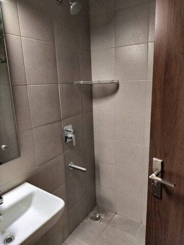 Bathroom in 2 BHK Apartment at Adarsh Greens, Kogilu – for Rent