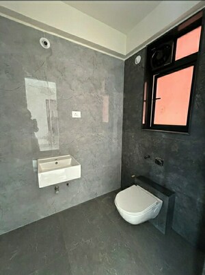 Bathroom in 2 BHK Apartment at Marvel Citrine, Kharadi – for Rent