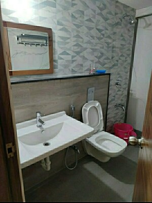 Bathroom in 1 RK Apartment at Magnolia Premises, Kalyani Nagar – for Rent