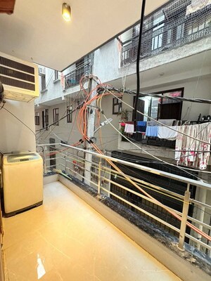 Staircase in 2 BHK Builder Floor at Saket – for Rent