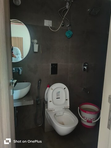 Bathroom in 2 BHK Apartment at Ghansoli – for Rent