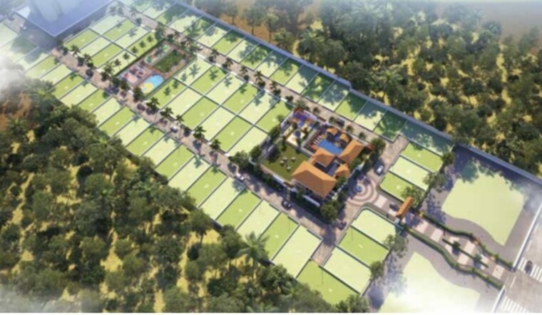 Exterior View, sk-the-courtyard  2100 Sq.Yd. Plot In Lohgaon Pune 9324687