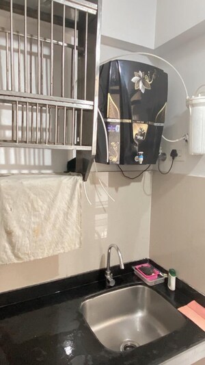 Kitchen in 1.5 BHK Apartment at Lodha Palava City Lakeshore Greens, Dombivli East – for Rent