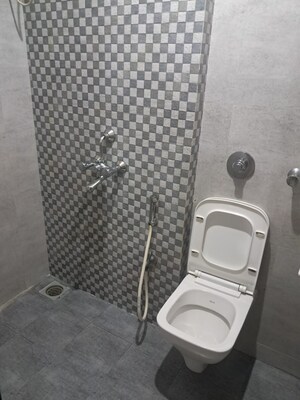 Bathroom in 1 BHK Apartment at Romell Shraddha, Borivali West – for Rent