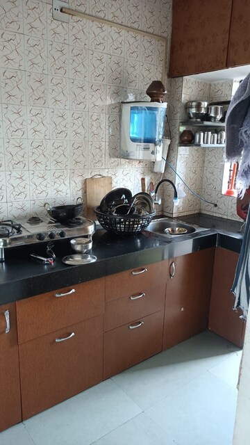 Kitchen in 2 BHK Apartment at Vivaan Upvan, Vasna – for Rent