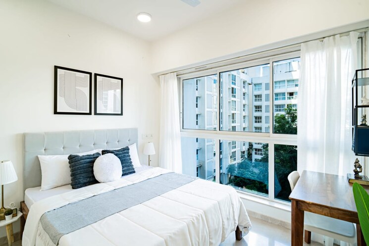 Bedroom, platinum-life 3 Bedroom 900 Sq.Ft. Apartment In Andheri West Mumbai 9324871
