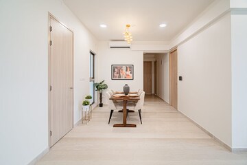 Living Room in 4 BHK Apartment at Rajesh Raj Infinia, Malad West – for Rent