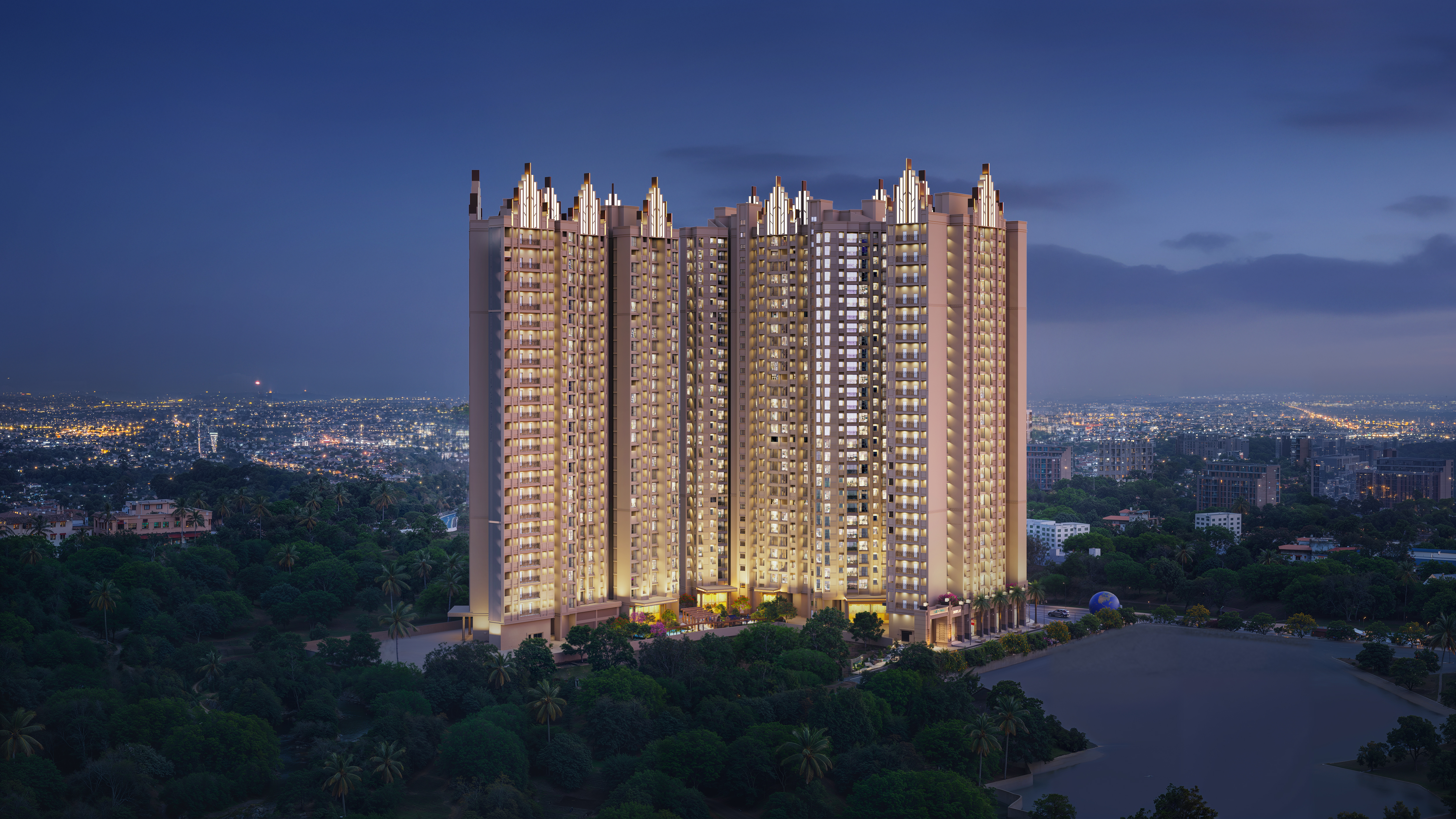 2 BHK 630 Sq.Ft. Apartment in Raunak City