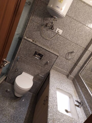 Attached Bathroom in 3 BHK Builder Floor at Greater Kailash I – for Rent