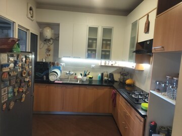 Kitchen in 3 BHK Apartment at Sobha City, Thanisandra Main Road – for Rent