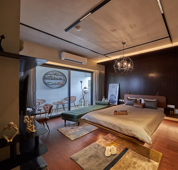 Bedroom, purva-atmosphere 3 Bedroom 1313 Sq.Ft. Apartment In Keshav Nagar Pune 9324982