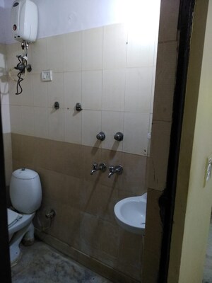Bathroom in 2 BHK Builder Floor at Lajpat Nagar 4 – for Rent