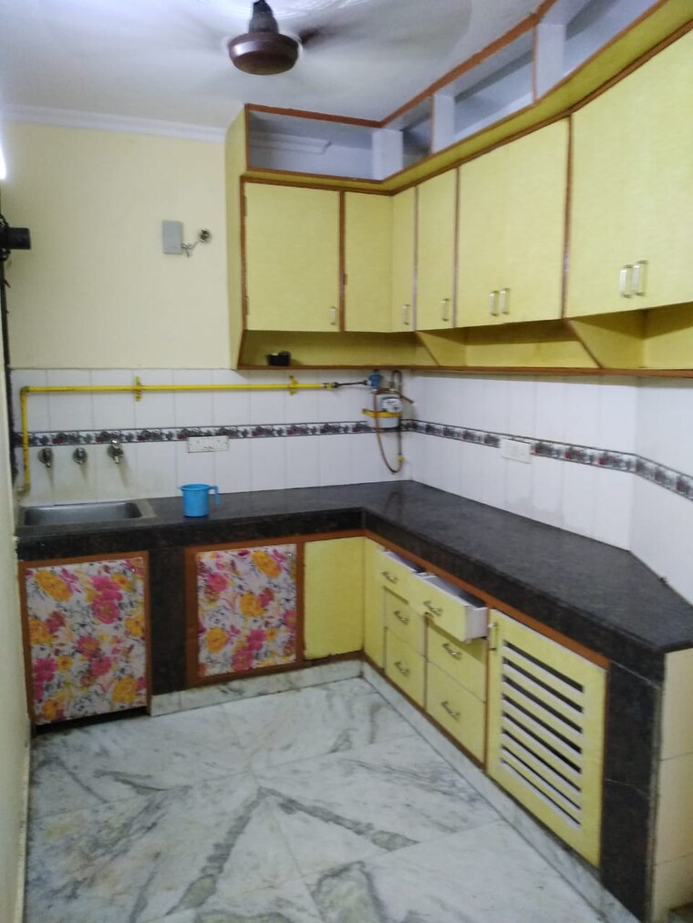 Kitchen, lajpat nagar 4 2 Bedroom 1009 Sq.Ft. Builder Floor In Lajpat Nagar 4 Delhi 9324985