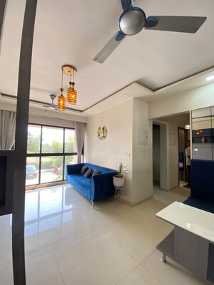 Living Room in 3 BHK Apartment at Runwal Gardens Phase I, Dombivli East – for Sale