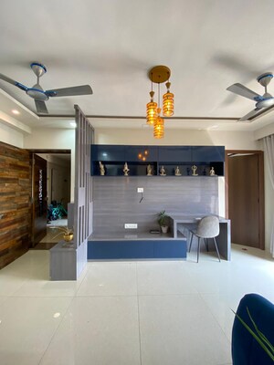 Living Room in 3 BHK Apartment at Runwal Gardens Phase I, Dombivli East – for Rent