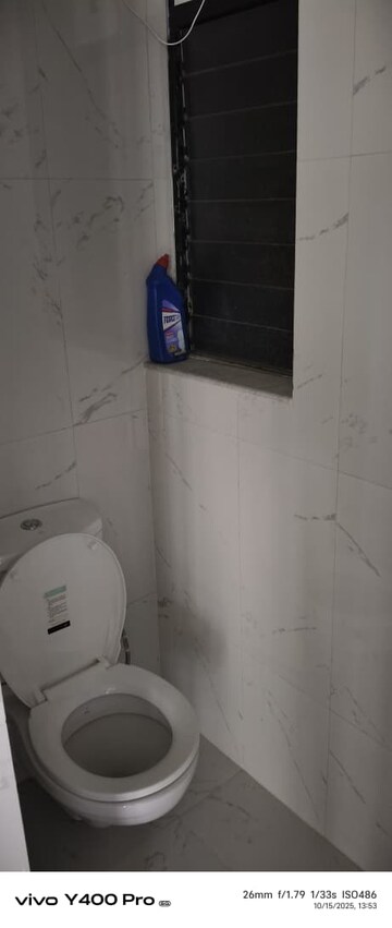 Bathroom in 1 BHK Apartment at Runwal Gardens Phase I, Dombivli East – for Rent