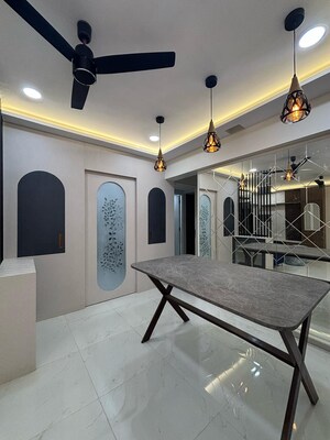 Living Room in 3 BHK Apartment at Runwal Gardens Phase I, Dombivli East – for Sale