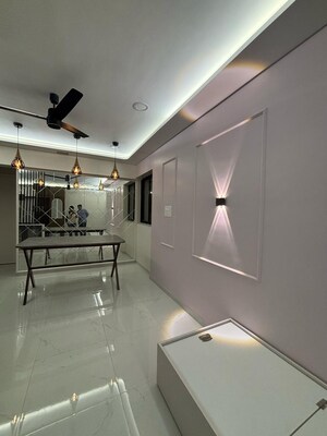 Staircase in 3 BHK Apartment at Runwal Gardens Phase I, Dombivli East – for Sale