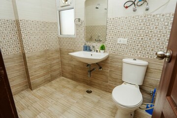 Bathroom in 2 BHK Apartment at Exotica Dreamville, Sector 16c Greater Noida – for Rent